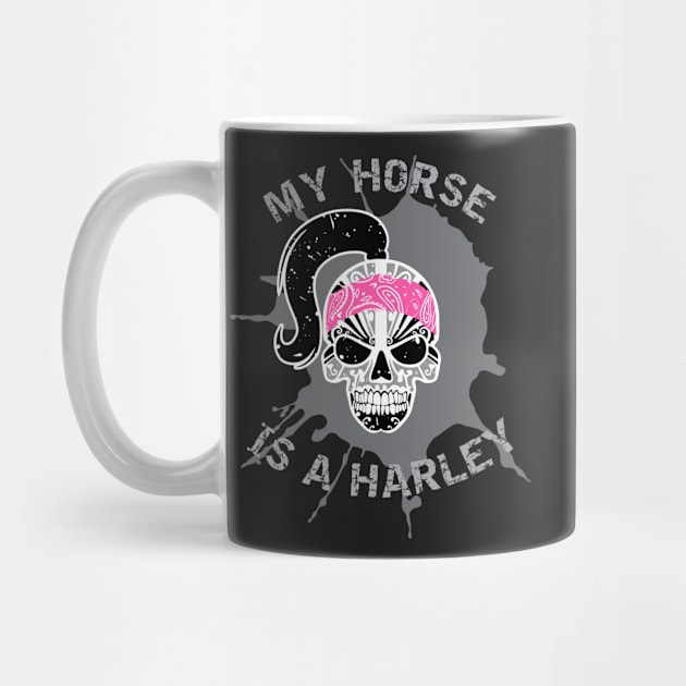 My Horse Is A Harley by Bizb